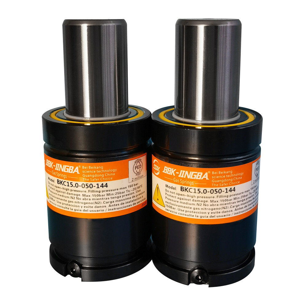 Ultra short powerful nitrogen spring