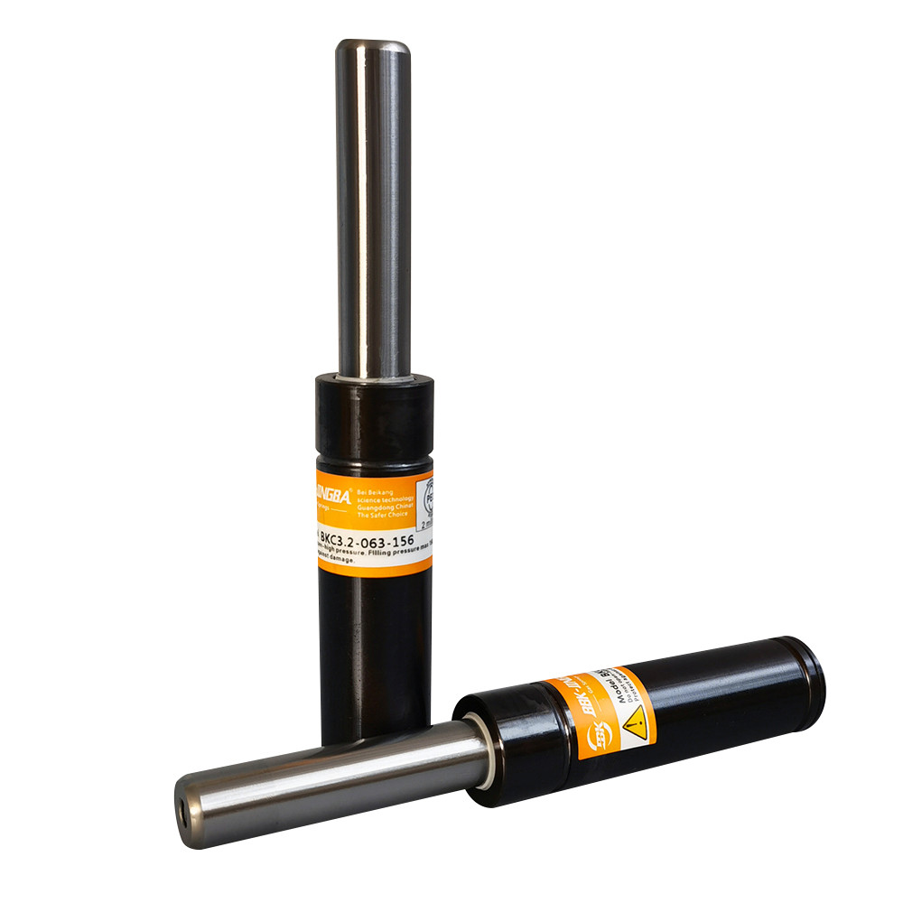 Ultra short powerful nitrogen spring