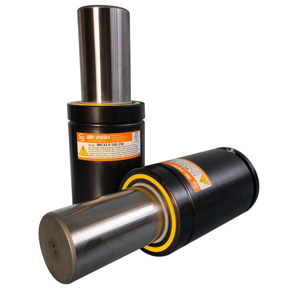 Ultra short powerful nitrogen spring