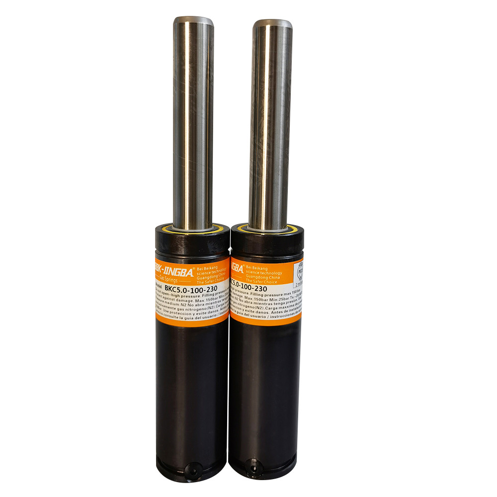 Ultra short powerful nitrogen spring