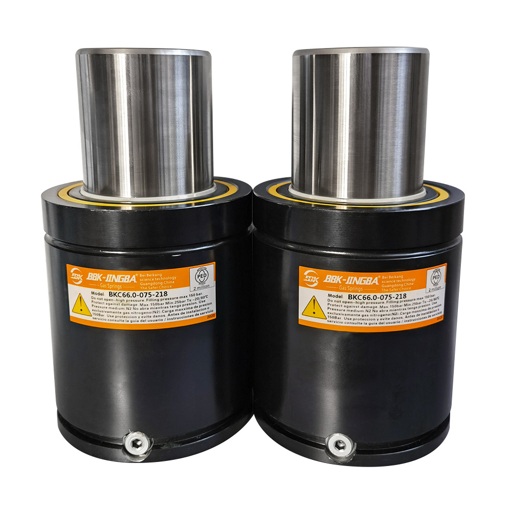 Ultra short powerful nitrogen spring