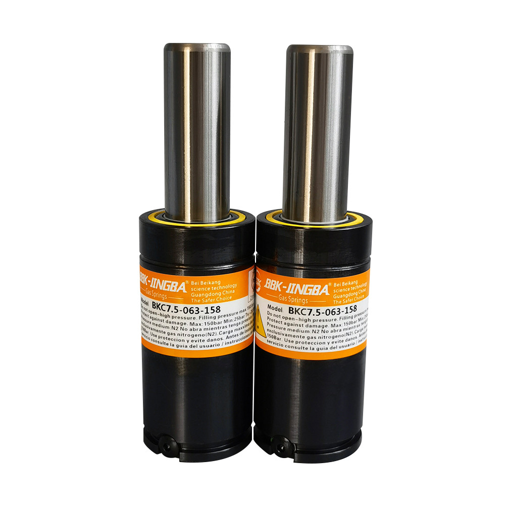 Ultra short powerful nitrogen spring