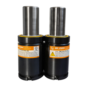Ultra short powerful nitrogen spring