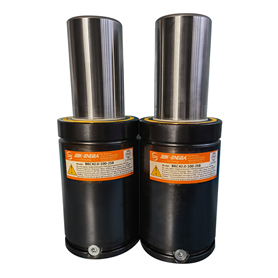 Ultra short powerful nitrogen spring