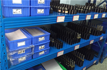 Product display in the warehouse