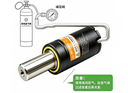 The nitrogen gas spring loses its force value before reaching its lifespan? 4 environmental factors that are easily overlooked